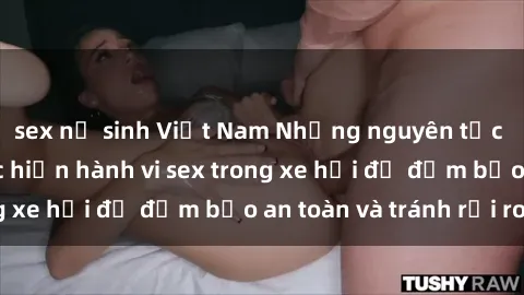 sex nữ sinh Việt Nam Những nguyên tắc cần nhớ khi thực hiện hành vi sex trong xe hơi để đảm bảo an toàn và tránh rủi ro.